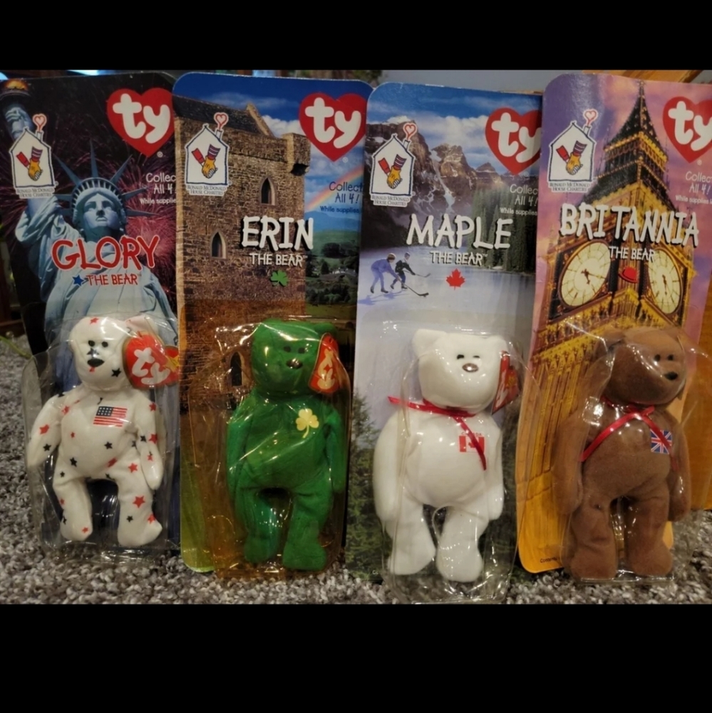 Mcdonald's 1999 ty Beanie Babies Set